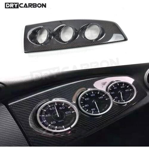 Carbon Fiber Dash Mount Gauge Pod Body Kit Tuning for Toyota BRZ FT86 GT86 FRS LHD Racing Car Interior Trim