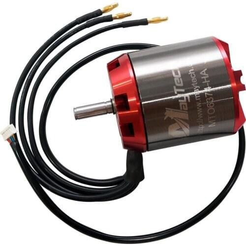 Maytech 6374 190KV Electric Powered Engine 3-12S Li-Po Outrunner Brushless Sensored Motor for E-skateboard Electric Bicycl Motor