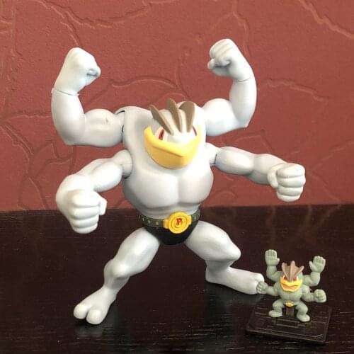 Pokemon Tomy 1:20 Isometric Series Machamp Model WCT Action Figure Model