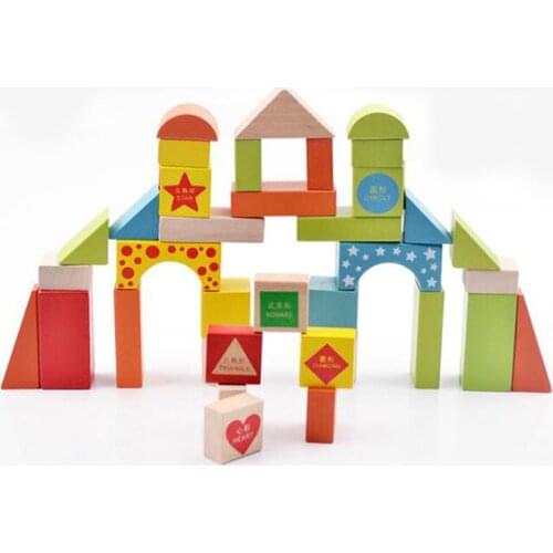 Early Education Wood Backpack Blocks Childrens Educational Toys Digital Building Blocks Alphabet Blocks Kids Wooden Toy Gift