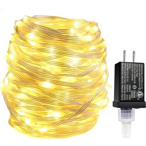 10/20/50/100M Christmas Twinkle Firefly Light Upgraded NEW Fairy String Light For Wedding Party Holiday Decor