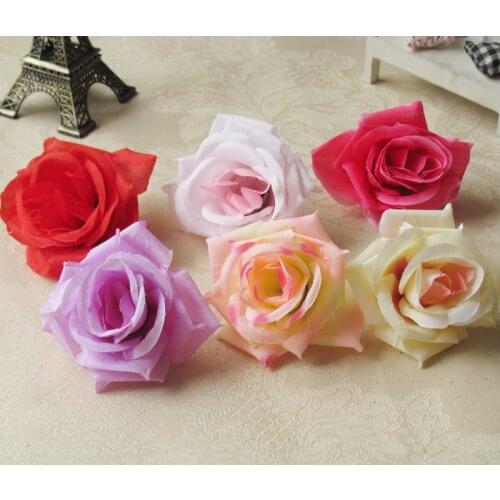 Rose roll-up hem rose bouquet diy brooch fashion hair accessory silk flower artificial flower decoration
