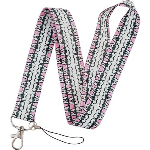 Cartoon Dentist Doctor Teeth Lanyard for Keys Phone Cool Neck Strap Lanyard for Camera Whistle ID Badge Cute webbings ribbons