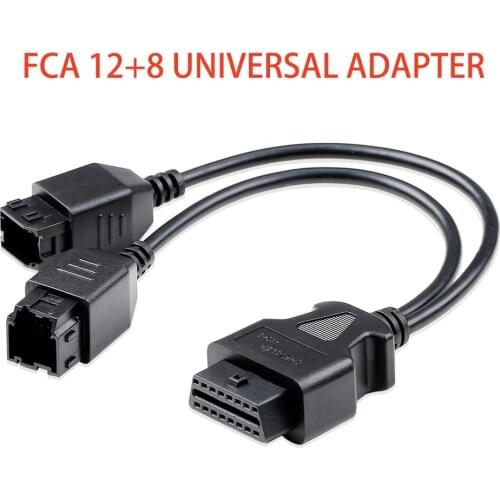 OBDSTAR FCA 12+8 UNIVERSAL ADAPTER for OBDSTAR X300 DP/X300 DP Plus/Autel MaxiSYS/Autel IM608/Launch X431 V Key Programmer