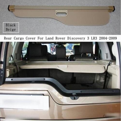Rear Cargo Cover For Land Rover Discovery 3 LR3 2004-2009 Privacy Trunk Screen Security Shield Shade Auto Accessories