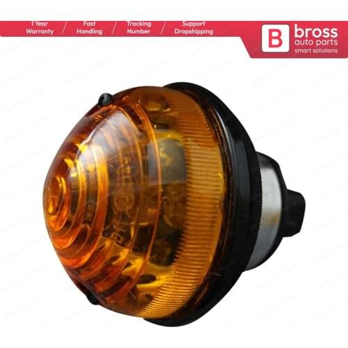Bross Auto Parts BSP503 Front Indicator Light Lamp Unit Signal Lamp:AMR6513-LD for Land Rover Defender 90 110 130 TD5 1990-On