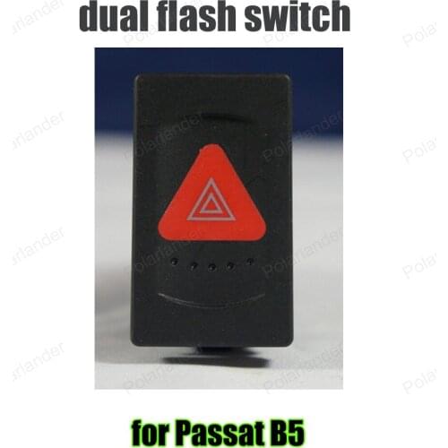 For VW P-assat dual flash button B5 3B0 953 235 Warning Emergency Light switch