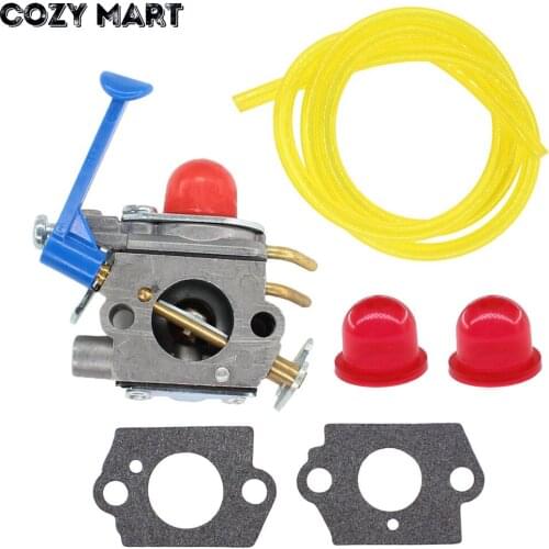Carburetor Carb + Gaskets + Primer bulb for Zama C1Q-W40A for Hus 124L 128C 125L 128L 128R Carb Trimmer 545 08-1848 545 130001