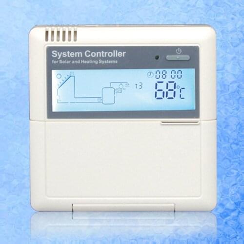 Solar water heater controller SR81Q updated version for SR868C8Q with thermal energy measurement.pump speed control