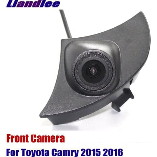Liandlee AUTO CAM Front View Camera For Toyota Camry 2015 2016 Car Grill Embedded ( Not Reverse Rear Parking Camera )