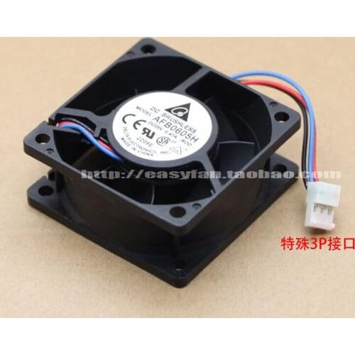 Detla Electronics AFB0605H R00 DC 5V 0.47A 60x60x25mm Server Cooling Fan