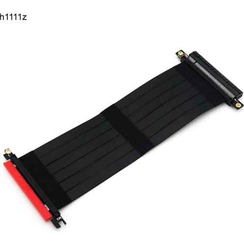 PCI Express 3.0 High Speed 16x Flexible Cable Riser Card Extension Port Adapter Graphics video Card extend cord Cable for Mining