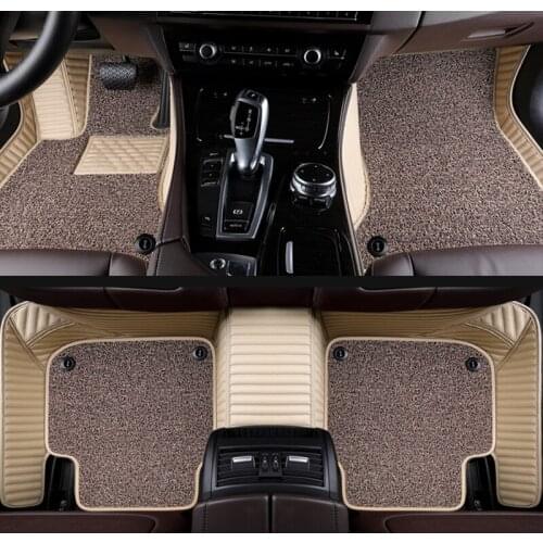 Custom Car Floor Mats for BMW e36 e39 e46 e60 e90 f10 F15 F16 f30 x1 x3 x4 x5 x6 1/2/3/4/5/6/7 foot mats car accessories styling