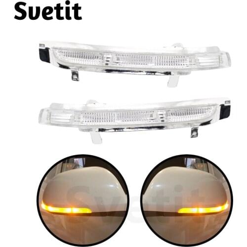 1 Pair 12V Rearview Mirror Turn Signal Light For Skoda Octavia A5 A6 2009 - 2013 Turn Lamp Right Left