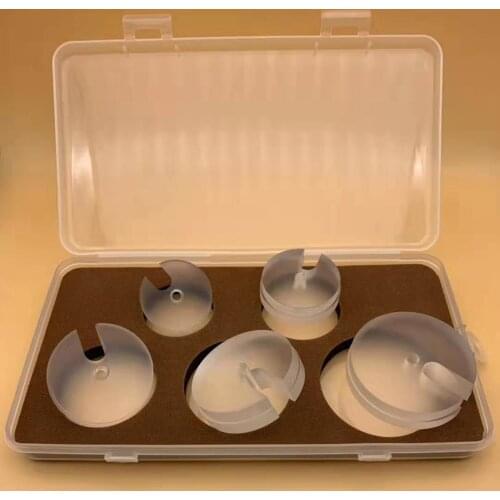 Practical Professional Back Closer Dies Watch Repair Presser Tool Capping glass Machine Lightweight Portable plastic Mold Set