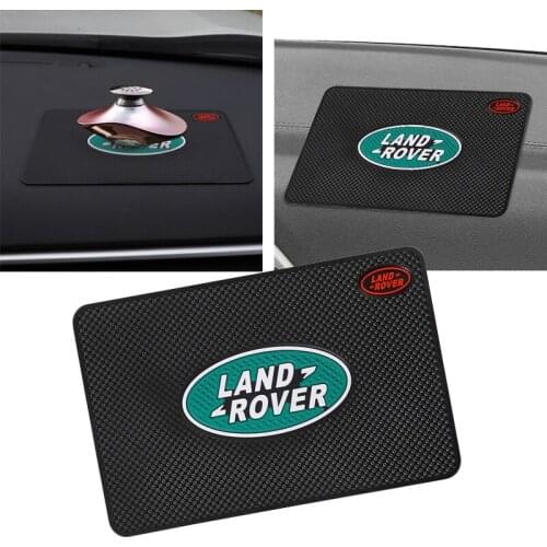 PVC Car Dashboard Anti-Slip Mat Interior Accessories For Land Rover Range Rover Freelander Discovery Evoque Velar Defender