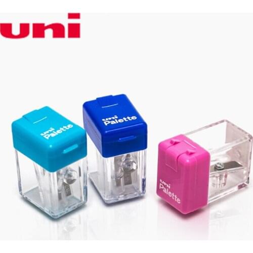 UNI Pencil Sharpener DPS-101PLT 3pcs Palette Multicolor Portable Student Sketch Pencil Mini Pencil Sharpener