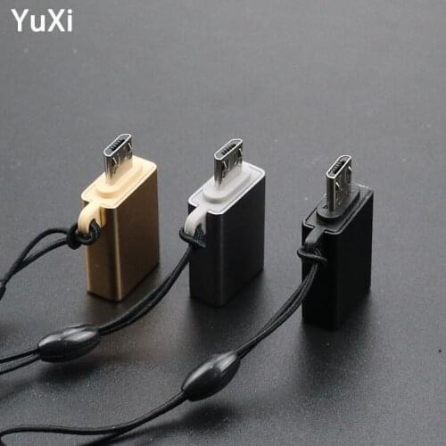 YuXi OTG Adapter Converter Micro USB To USB 2.0 Female Converters Cables For Samsung Xiaomi Huawei LG Sony OTG Micro USB