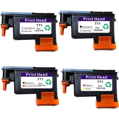 Vilaxh 771 Print Head Replacement For HP 771 For Designjet Z6200 Printhead CE017A CE018A CE019A CE020A