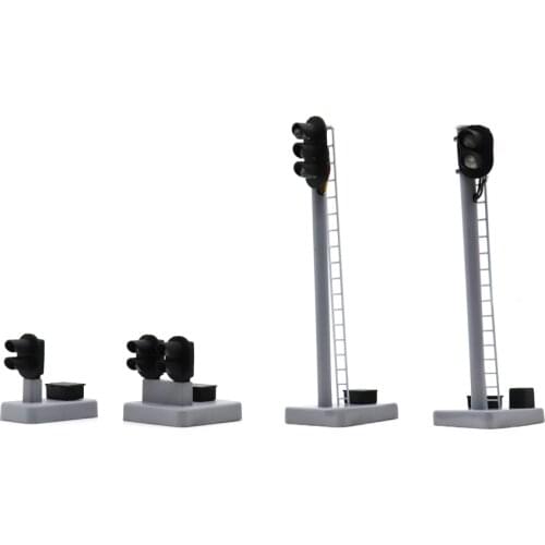 1:87 Train model lights HO ratio train signal model signal machine for architectural model train layout