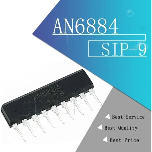 10PCS AN6884 SIP-9 6884
