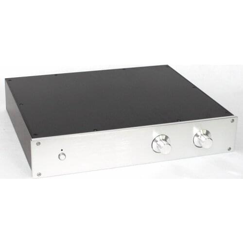 352*425*80MM WA116 Full aluminum machine front power amplifier Enclosure chassis Preamplifier amplifier case amplifier box