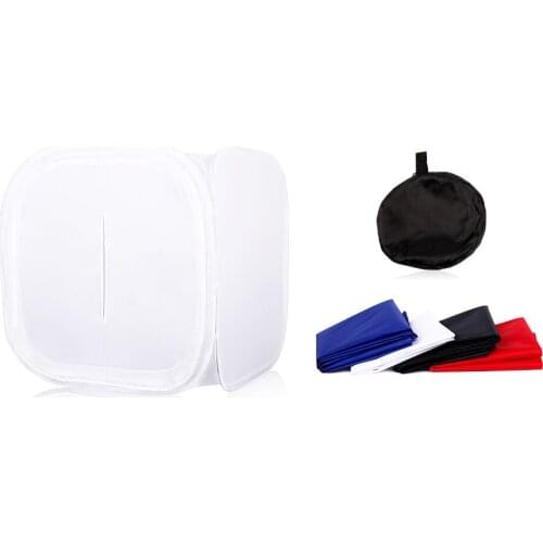 80x80cm photo studio light tent multi-function light box Photo Studio photo Shoot Tent Light SoftBox Soft Box with 4 Backdrop