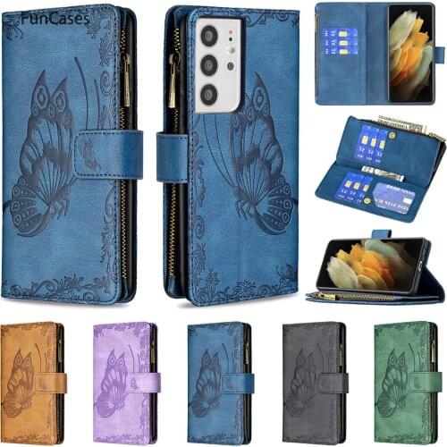 Glitter Cases For Samsung A41 Men Flip Phone Bag sFor Galaxy para S21 Ultra 5G A42 A21S A21 A32 FE A31 Plus Mobile Case Caso