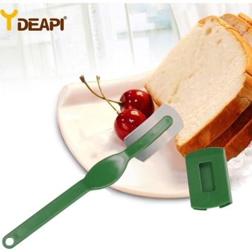 YDEAPI Curved Bread Knife Western-style Baguette Cutting French Toas Cutter Prestrel Bagel Baking Tools Bakers Makers Cooking