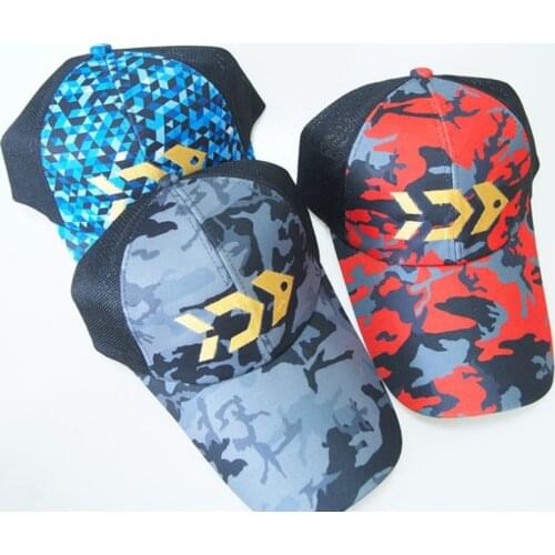 New Fish Design Fishing Cap Men Women Outdoor Sun Protection Fisherman Angling Hat Sport Cycling Travel Golf UV Caps