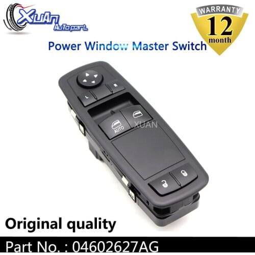 XUAN Electric Power Window Master Control Lifter Switch Button 04602627AG For Chrysler & Town Country Dodge Grand Caravan