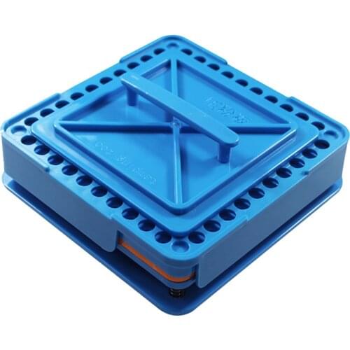 140-Holes Capsule Filling Machine Manual Coffee Powder Filling Plate ABS Capsule Filler Household Filling Board Tool