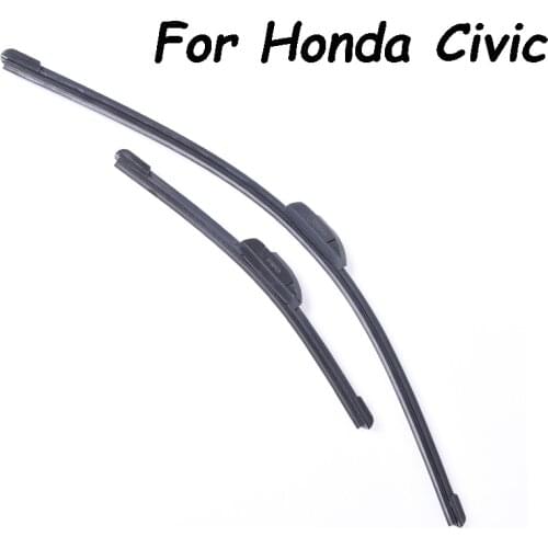 Front Wipers Blade For Honda Civic 7th 8th 9th From 2001 2002 2003 2004 2005 To 2016 Windscreen Wiper Wholesale Car Accessories