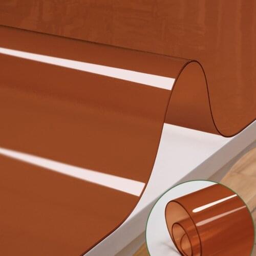 1.0mm Table Cloth Rectangular Transparency PVC Tablecloths Waterproof Square Plastic Table Cloths Table Cover Plastic Tablecloth