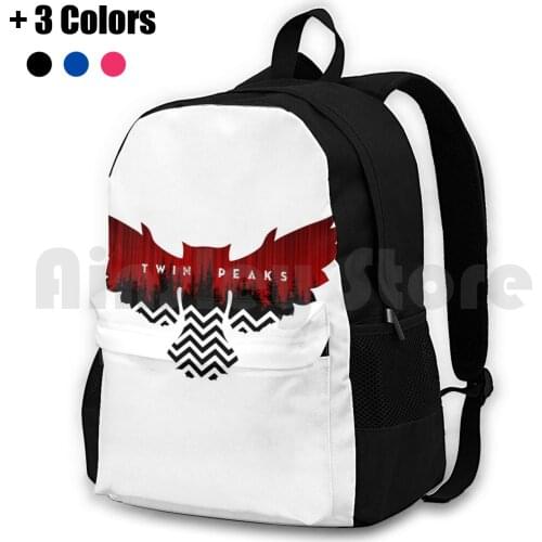 Twin Peaks Outdoor Hiking Backpack Waterproof Camping Travel Twin Peaks Twin Peaks Twinpeaks David Lynch Black Lodge Cooper