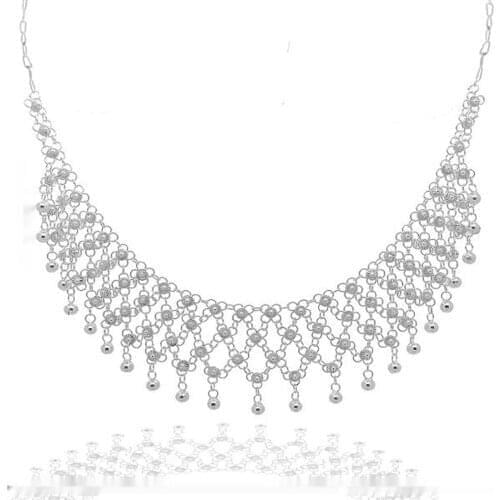 Midyat Silver 4 Must Coriander Lady Necklace