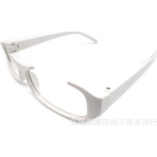 Togami Byakuya Glasses Game Danganronpa Cosplay Keychain Pendant White Half-Rim Glasses Frame Prop Accessories