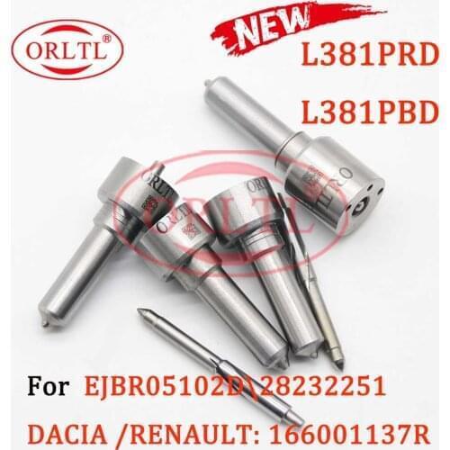 4 pieces/lot Fuel Spray Injector Nozzle L381PRD L381PBD Renault Engine Nozzle L381 PBD For DACIA LOGAN 28232251 EJBR05102D