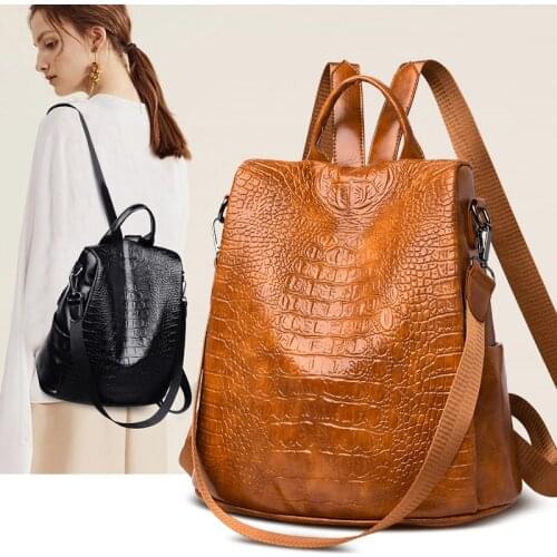 TOREBKA Women's Backpacks With A Pattern