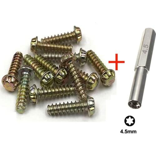 50 100 500 1000pcs Game console Screws For N E S /n gc /n 64 / S F C game console for wii ac adapter 4.5mm Screws