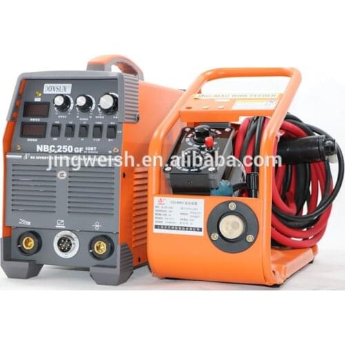 MIG 250GF High Efficiency Multi Functions MIG MAG ARC Welder with complete accessories, wit 2t4t function