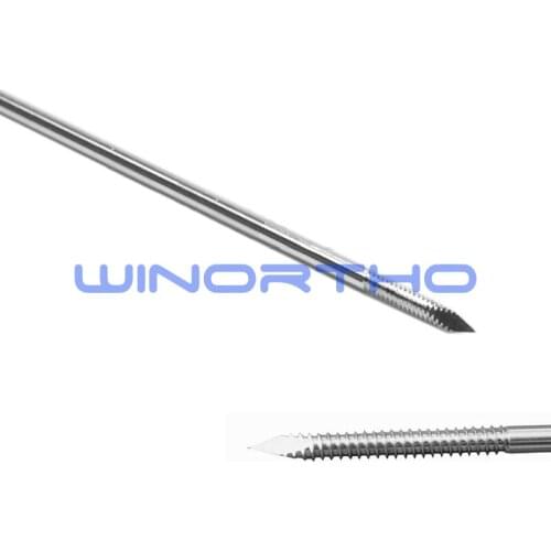 10PCS 15mm Threaded Pins and Wires trocar point veterinary orthopedic kirschner instrument implant animal