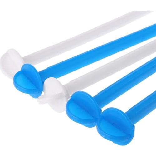 2021 5 Pcs Bird Cage Perch Stand Holder Plastic Bird Finch Canary Cage Platform Color