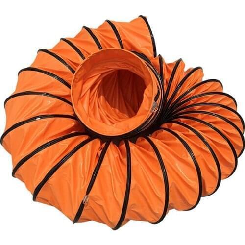 3m Flexible PVC Air Ducting Fan Ventilation for Kitchen Toilet Hydroponics Extractor Fan Duct Hose with Clip Ventilating Vent