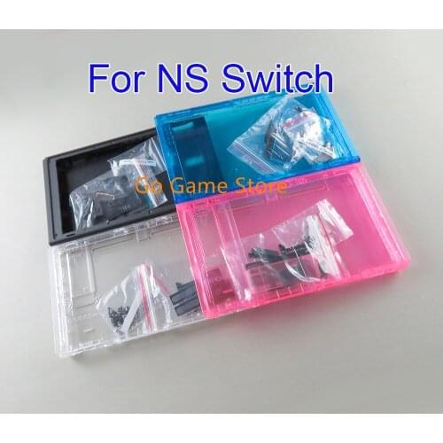 5sets for NS Switch Full Housing Shell Case Part with full buttons NS NX Console Front Back Faceplate