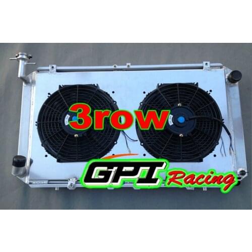 FOR NISSAN PATROL GQ SAFARI 2.8 & 4.2LT DIESEL Y60 aluminum radiator&SHROUD+FANS