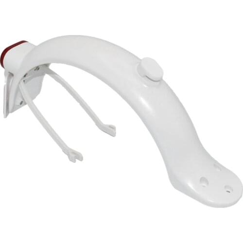 Electric Scooter Rear Mudguard Lightweight Scooter Rear Fender with Brake Light for Xiaomi M365 S1 PRO PRO2