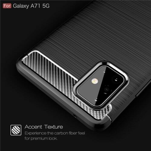 For Cover Samsung Galaxy A71 5g Case For Galaxy A71 5g Tpu Rugged Armor Silicone Bumper Phone Cover For Samsung A71 A716f Fundas