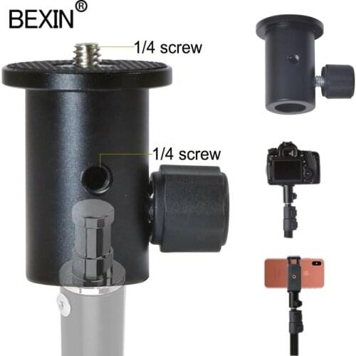 Camera Lamp Holder Camera Light Mount Adapter Holder Camera Flash Adapter For Photographic Equipment Accessories Tripod Head