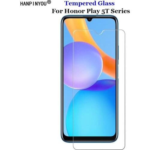 For Huawei Honor Play 5 5T Active / Youth / Lite / Vitality 5G Clear Tempered Glass 9H 2.5D Premium Screen Protector Film